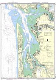 Noaa Nautical Chart 18504 Willapa Bay Toke Pt Nautical