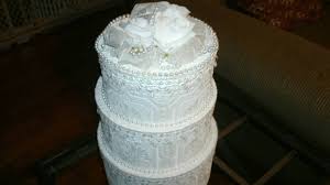 Vintage make up box wedding card holder. How To Make A Wedding Cake Card Box Holidappy