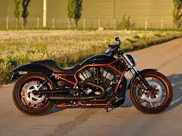 Harley Davidson Night Rod Orange Black Harley Davidson Night Rod Harley Davidson Harley Davidson V Rod