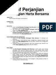 .akta bangunan dan harta bersama (penyenggaraan dan pengurusan) 2007 (akta 663) [telah dimansuhkan dan digantikan dengan akta memastikan pemilik, pemaju, jmb dan mc melaksanakan dan menguatkuasakan segala peruntukan akta 757 yang mula dikuatkuasakan pada 1 jun 2015. Draf Perjanjian Pembagian Harta Bersama