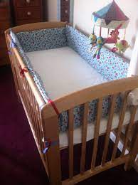 Diy Baby Cot Bumper I Just Made Diy Baby Stuff Baby Crib Bumpers Baby Toys Diy