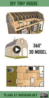 12x22 Barn Shed Plans Guest House Plans Backyard Guest Houses Guest House