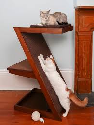 Zen Cat Scratching Post Cat Scratcher Cat Scratching Post Wood Cat