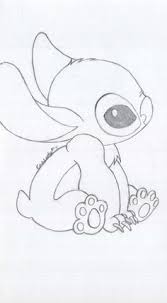 Klicke Um Das Bild Zu Sehen Stitch Drawing Google Search Crayons Dibujos Bild Cr Easy Disney Drawings Disney Drawings Sketches Disney Art Drawings