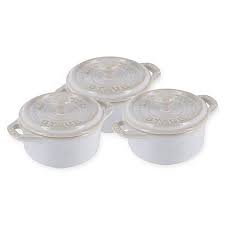 Staub Mini Round Cocottes In Ivory Set Of 3 Find Out More About The Great Product At The Image Link This Is An Amazon Staub Dutch Ovens For Sale Food Odor