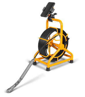 Digital inspection cameras eliminate destructive exploratory digging., AI generated