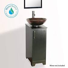 glass vessel sinks, bathroom vanity