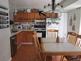 tall kitchen cabinets how to add