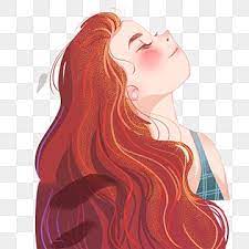 Red Long Hair Girl Illustration Long Hair Character Girl Png Transparent Clipart Image And Psd File For Free Download Girls With Red Hair Long Hair Girl Hair Clipart