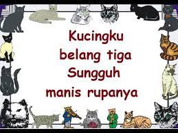 Kucingku Belang Tiga Lirik Lagu Anak Cipt Pak Kasur Musik Pompi S Youtube Kucing Belang Kucing Belang Tiga Lirik Lagu