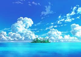 Maybe you would like to learn more about one of these? Anime Island Ocean Clouds Sky Wallpaper 1781x1250 1079298 Wallpaperup