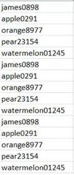 For example, if you have set min alpha in password to 4, you must have at least 4 alphabetic characters in your password. What Are The Examples Of Alphanumeric Passwords With 6 To 16 Characters Quora