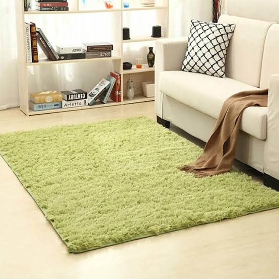 Thảm lông xù cho phòng khách Nhà ấm áp sàn sang trọng Thảm lông mịn cho