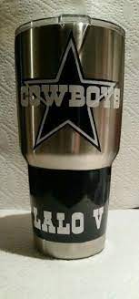 Dallas Cowboys Decal Glassware Yeti Cup Shot Glass