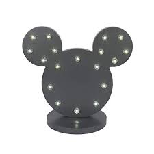 Disney wk318589 minnie mouse marquee lights $17.50. Disney Mickey Mouse Standing Marquee Lighted Room Decor Dark Grey Charcoal Mickey Mouse Nursery Marquee Lights Mickey Mouse And Friends