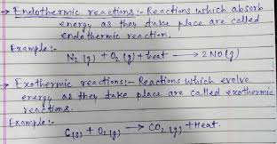 Give An Example Each Of An Exothermic An Endothermic Process