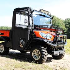 Easy side access for your truck cap. Hinged Door And Rear Window Kit For The Kubota Rtv X900 Rtv X1120 15 17