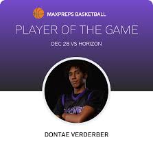 Dontae Verderber's Timber Creek High School Bio
