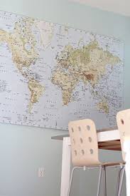 Ikea Map Big Wall Decor Map Decor Kids Ikea World Map