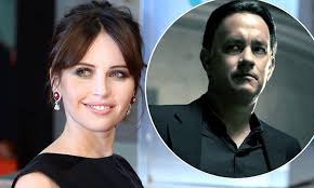 Felicity Jones is cast alongside Oscar winner Tom Hanks in Dan Brown's  Inferno