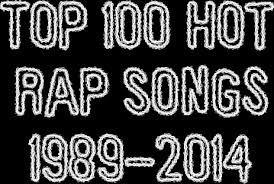 The Hideaway Playlisticle Top 100 Hot Rap Songs 1989 2014