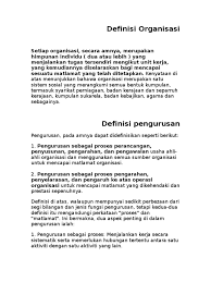Fokus adalah prasyarat dan hasil strategi organisasi. Organisasi Dan Pengurusan