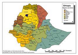 Ethiopia is bordered by eritrea to the north, sudan and south sudan to the west, kenya to the south, somalia to the south and east, and djibouti to the northeast. Ethiopia Regions And Zones Ethiopia Reliefweb
