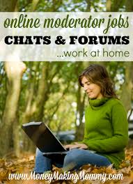 How To Become An Online Chat Or Forum Moderator Working From Home Online Work From Home Work From Home Jobs