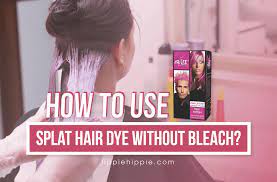Ammonia is one chemical of many used in hair color. How To Use Splat Hair Dye Without Bleach