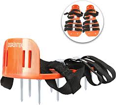 Товар 5 lawn yard grass aerator shoes with 2in. Gruntek Lawn Aerator Shoes Garden Grass Aerator Spiked Sandals 4 Secure Adjustable Straps Universal Size For All Shoes Or Boots Amazon Co Uk Garden Outdoors