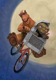 Alf Es Una Parodia De La Pelicula E T El Extraterrestre Dibujos Animados Clasicos 80 Caricaturas Dibujos Animados Divertidos