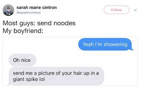 If you ever feel like making a joke when telling your partner you love him, just say i love you with all my butt. 15 Relationship Texts That Are So Randomly Funny They Need To Be Shared
