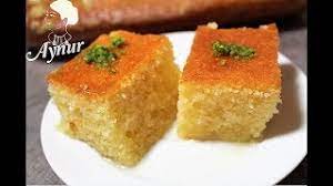 500 g mehl type 405. Turkische Klassiker Revani Rezept I Griesskuchen Mit Zuckersirup I Klasik Revani Tatlisi Youtube