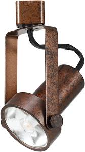 Cal Ht 121 Ru Modern Rust Led Home Track Lighting Flush Mount Light Fixture Cal Ht 121 Ru