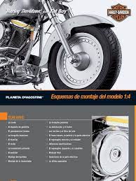 Esquema Harley Davidson Escala 1 A 5 Pdf Harley Davidson Transportadores Personales