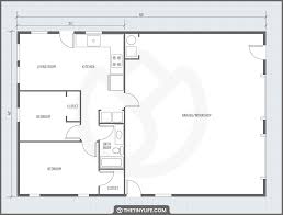 40x60 4 bedroom open concept barndominium floor plans. Barndominium Floor Plans And Costs Building A Dream Home In A Metal Building The Tiny Life