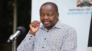 There's a possibility you are being vaccinated with water and paying for it. Mutahi Kagwe My Son Is In Quarantine Nairobi News
