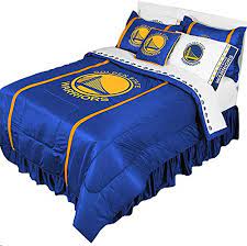 Golden state warriors hoodies are at the official online store of the nba. 5pc Nba Golden State Warriors Queen Bedding Set Basketball Team Logo Comforter And Sheet Set Buy Online In Burkina Faso At Burkinafaso Desertcart Com Productid 46530771