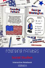Founding Fathers Interactive Social Studies Notebook In 2020 Interactive Notebooks Social Studies Social Studies Notebook Interactive Vocabulary