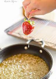 Candied Strawberries Ashlee Marie Real Fun With Real Food