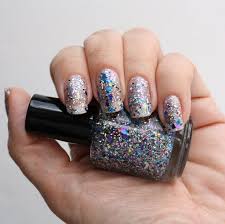 Multicolor And Multishape Glitter Nail Polish Kesha S Floor Sweepings Glitter Nails Glitter Nail Polish Nails