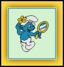 Featuring cross stitch designs across an array of styles and subjects, the only difficulty is which one to choose next. Free The Smurfs Cross Stitch Pattern Vanity Smurf