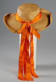 Hat Image 2 House Of Schiaparelli French 1940 Straw Silk Brooklyn Museum Costume Collection At Th Fashion Elsa Schiaparelli Schiaparelli