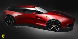 Ferrari has revealed its limited edition j50 supercar in tokyo to commemorate the 50th anniversary of ferrari in japan. Four Door Ferrari Station Wagon Actually Has Five Doors But Is It Sacrilege Autoevolution