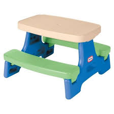 Little Tikes Easy Store Jr Play Table With Umbrella Kids Picnic Table Play Table Kids Picnic