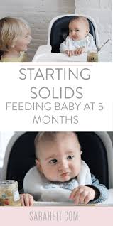 Starting Solids Baby 5 Months Old Parenting Tips Baby Food 5 Months Old Starting Solids Beec 5 Month Old Baby Starting Solids Baby Baby Food 5 Months
