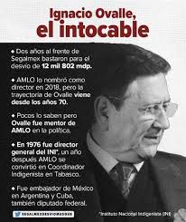 PartidoMorenaMx Hace un año, Ignacio Ovalle dejó su cargo, se fue con más  de 15 mil millones de pesos que se robó de SEGALMEX. El presidente lo  defiende y lo cuida para
