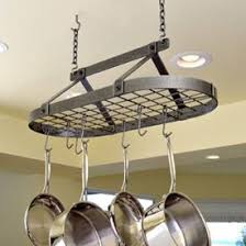 Usa Handcrafted Decor Oval Hanging Pot Rack Pot Rack Hanging Handcrafted Decor Pot Rack
