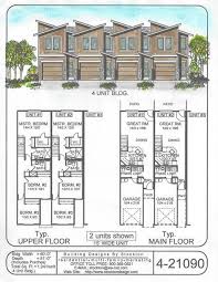 Building Designs By Stockton Plan 4 21090 Family House Plans Town House Floor Plan Model House Plan
