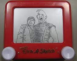 Check Out These Cool Etch A Sketch Drawings Etch A Sketch Etch A Sketch Art Drawing Sketches